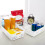 Plastic Baskets for Organizing, Small Plastic Storage Baskets for Home Kitchen Bedroom 6
