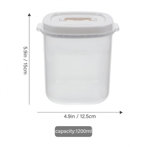 Conteneur à riz transparent et hermétique ACDANC 10 lb 1