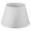 Abajur oval de tecido para luminária de mesa – Branco 5