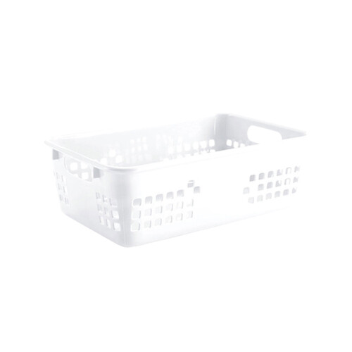 Plastic Baskets for Organizing, Small Plastic Storage Baskets for Home Kitchen Bedroom 1