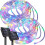 Solcellslampor 11,5 m 100 LED vattentäta 2-pack 1