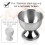 Egg Cup Set Egg Holders for Soft Hard Boiled Eggs with 4 Stainless Steel Egg Cups 4 Egg Spoons 5