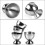 Egg Cup Set Egg Holders for Soft Hard Boiled Eggs with 4 Stainless Steel Egg Cups 4 Egg Spoons 3
