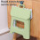 Tabouret pliant léger et portable vert et blanc 4