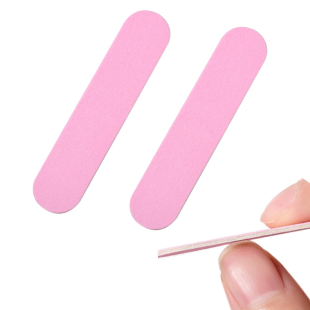 Mini Nail Files Bulk, 100 Pcs Disposable Double Sided Emery Boards Travel Size