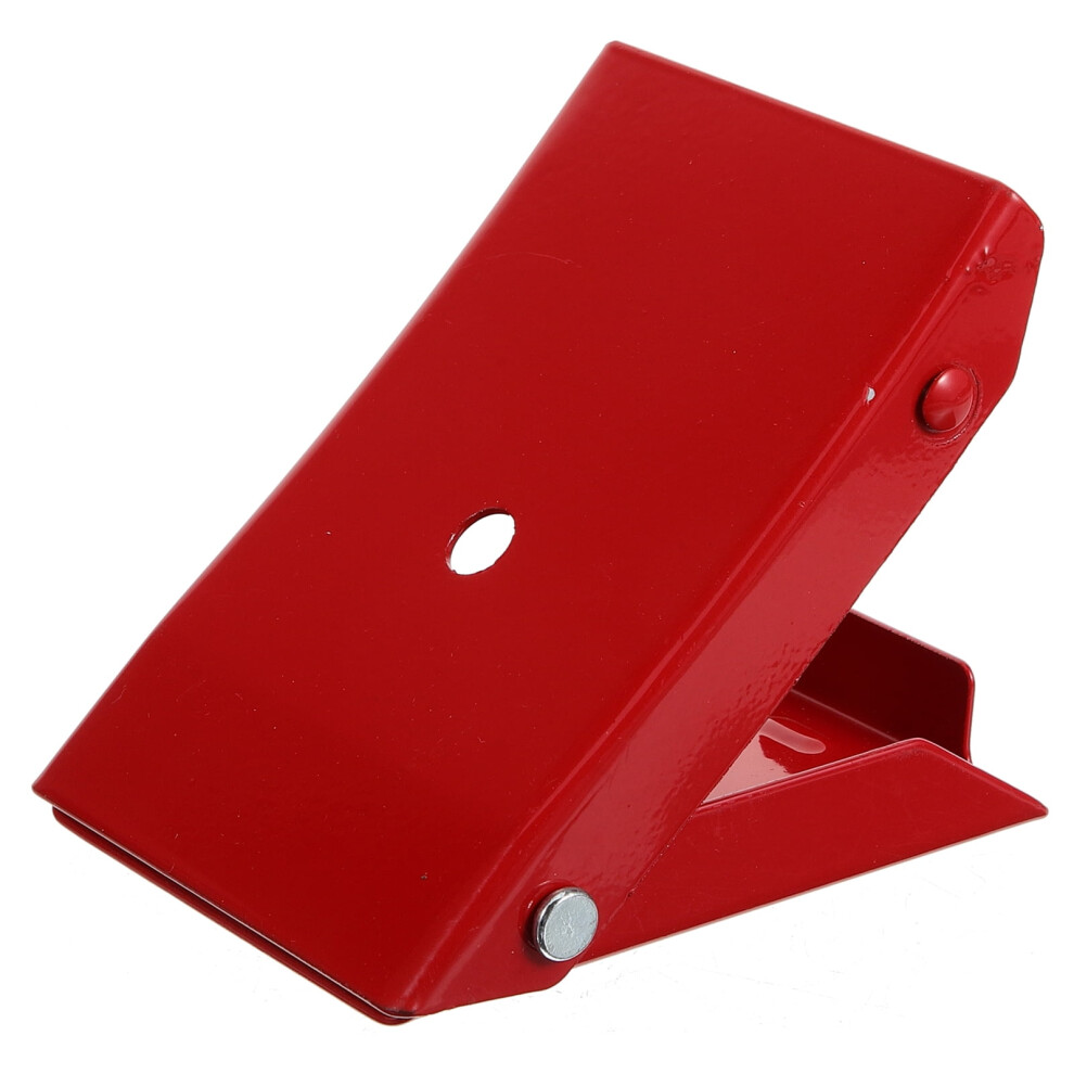 Motorcycle Wheel Chocks For Trailer Leveling Blocks Travel Red 9110895561881