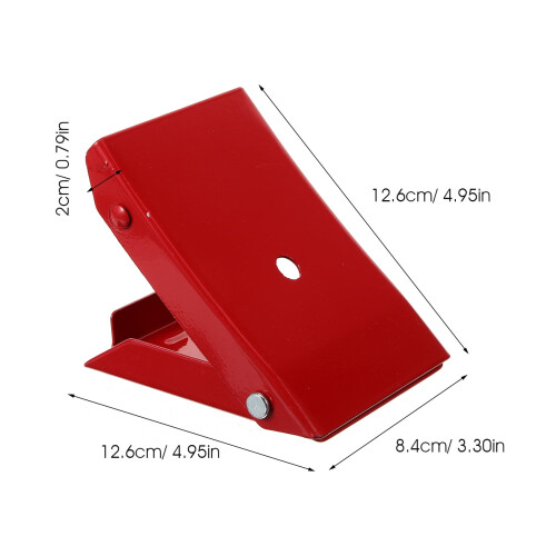 Motorcycle Wheel Chocks for Trailer Leveling Blocks Travel Red 1