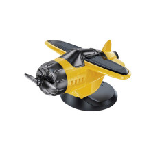 Car Interior Accessories Drifting Solar Rotating Airplane Ornament for Enhancement and Decoration