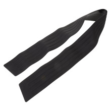 Tröskelskyddslist svart PVC 1 rulle