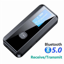 Bluetooth 5.0 2 az 1-ben TX/RX adapter kijelzővel