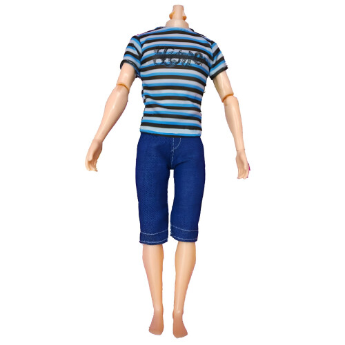 TELOLY Ken doll clothes set handmade pants suit 2