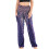 Relaxte dames harembroek met print en geplooide taille. 2