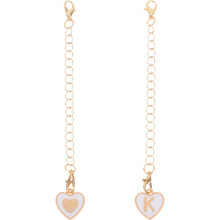 10Pièces Pendentifs Lettres Blancs En Métal Pour Bijoux Gourde