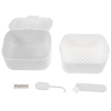 3Pz Contenitore Bianco Per E Apparecchi Ortodontici Pratico