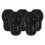 20Pièces Embouts Silicone Noir Universels Protection Confort 1
