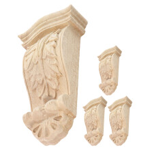 16St Decoratieve Hout Gesneden Corbels Voor En Wandversiering