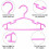 Baby Clothes Hangers Plastic 100 Pack 3