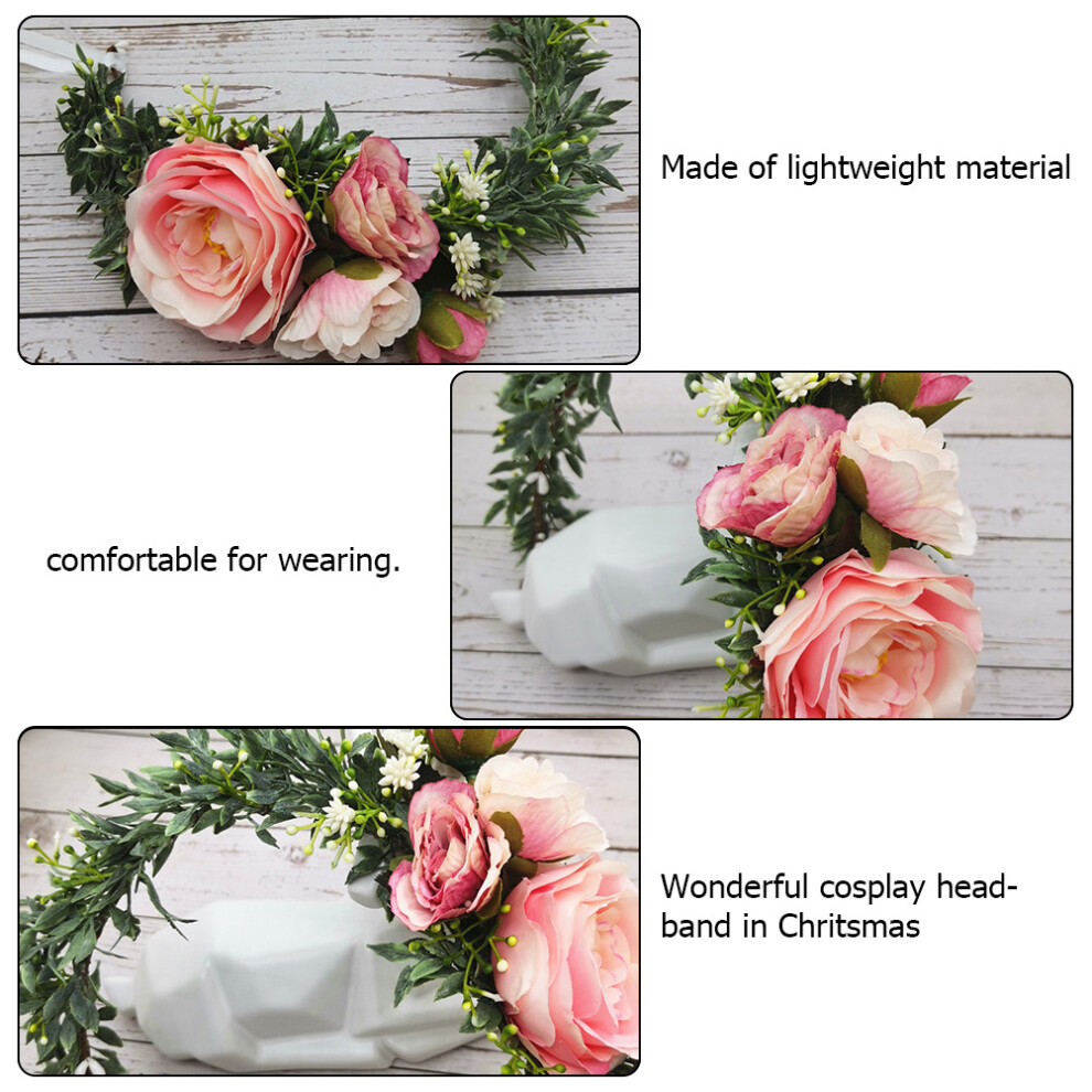 3Pz In Stoffa Rosa Per E Festa