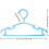Baby Clothes Hangers Plastic 100 Pack 2