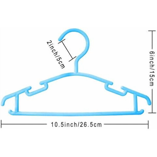 Baby Clothes Hangers Plastic 100 Pack 1