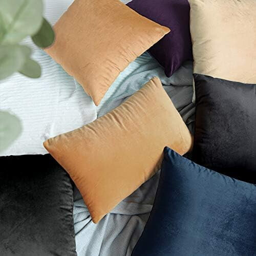 Μαξιλαροθήκη Velvet King με Φερμουάρ 20x36 2
