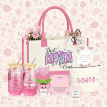Cadeaumand voor vrouwen, set van 6, kerstcadeaus, Moederdagcadeaus, verjaardagscadeaus voor mama, oma, zus, dochter