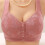 HEVIRGO2PCS Γυναικείο Σουτιέν Plus Size με Κλείσιμο Μπροστά, Ρυθμιζόμενες Τιράντες, 7