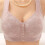 HEVIRGO2PCS Γυναικείο Σουτιέν Plus Size με Κλείσιμο Μπροστά, Ρυθμιζόμενες Τιράντες, 6