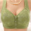 HEVIRGO2PCS Γυναικείο Σουτιέν Plus Size με Κλείσιμο Μπροστά, Ρυθμιζόμενες Τιράντες, 5