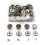 Iron Snap Buttons for Jeans and Jackets 40 Pcs 5