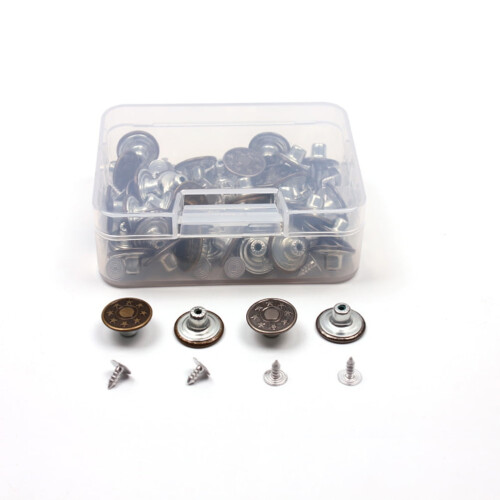 Iron Snap Buttons for Jeans and Jackets 40 Pcs 1