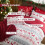 Christmas Queen Reversible Comforter Set 5-Pc 4