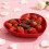 Heart-Shaped Plastic Plates 2-Pack 15cm and 21.5cm 5