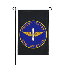 Steag de grădină al filialei aviației Armatei Statelor Unite, 12,5 x 18 inci, față-verso, steag decorativ pentru balcon, curte, interior, bun