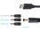 Καλώδιο τροφοδοσίας USB C Type-C σε DC 5.5x2.1mm με βαρέλι 5V για οθόνη LCD και ραδιόφωνο 7
