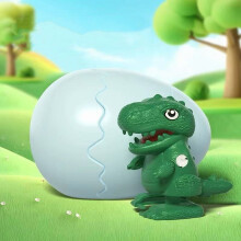 Natahovací chodící dinosauři a zvířátka v rozbitých vejcích,