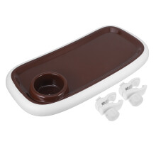 Coffee Detachable Stroller Tray with Cup Holder ABS Material