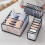Underwear Drawer Organizer, Foldable Closet Storage Boxes with 6-7-11 Compartments Underwear Organizer 1