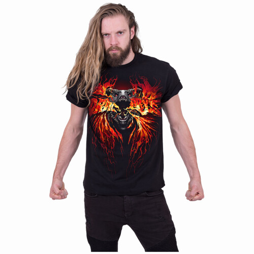 Game of Thrones GOT - FIRE AND BLOOD - T-Shirt Black 1