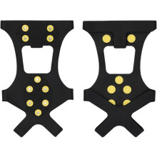 Ice Cleats for Shoes and Boots Stainless Steel Spikes 2pcs L