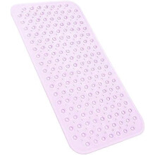 Antislip badmat, latexvrij, 31 x 15,5 inch, paars