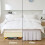Rundum-Bettrock, weiß, Einzel-/Doppelbett, 61 cm Fallhöhe 5