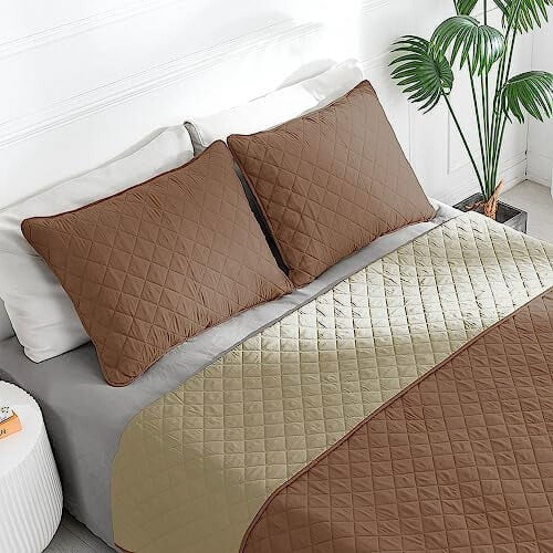 Σετ παπλώματος King Size με διπλή λαβή (1 πάπλωμα + 2 καλύμματα), μαλακό, ανθεκτικό στο 1