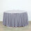 Toalha de mesa redonda com lantejoulas prateadas, 335 cm (132 polegadas) 1