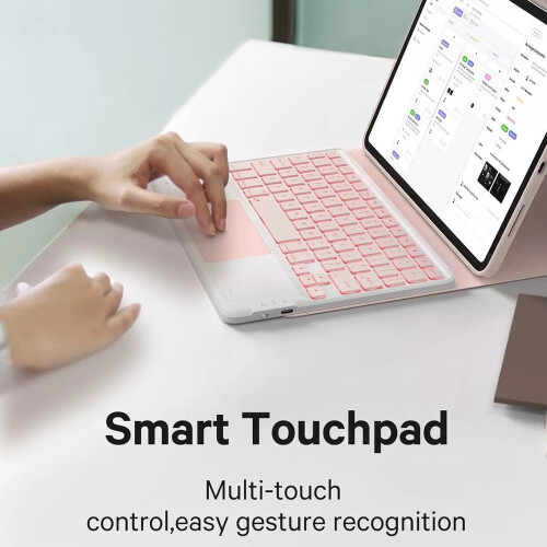 Funda con teclado y panel táctil para iPad Pro 13M4 2024 2