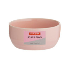 Snack Bowl Pink Stoneware 9cm Fruit Nuts Salad Bowl Dish BBQ Picnic Party Server