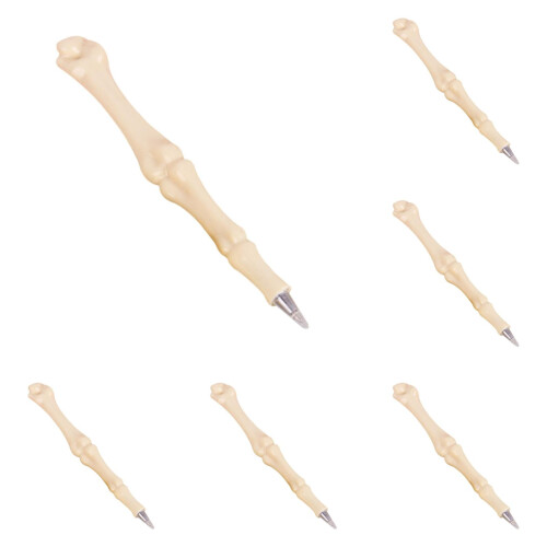 Benpenna Blått bläck 0,7 mm skelettfingerdesign