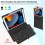 Capa com teclado destacável para iPad de 10,2 polegadas e Bluetooth. 3