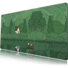 Kawaii Anime Grønn XXL Musematte 89,5 x 31,7 cm