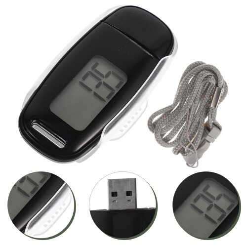 Clip-on pedometer rechargeable pedometer small pedometer plastic pedometer 2